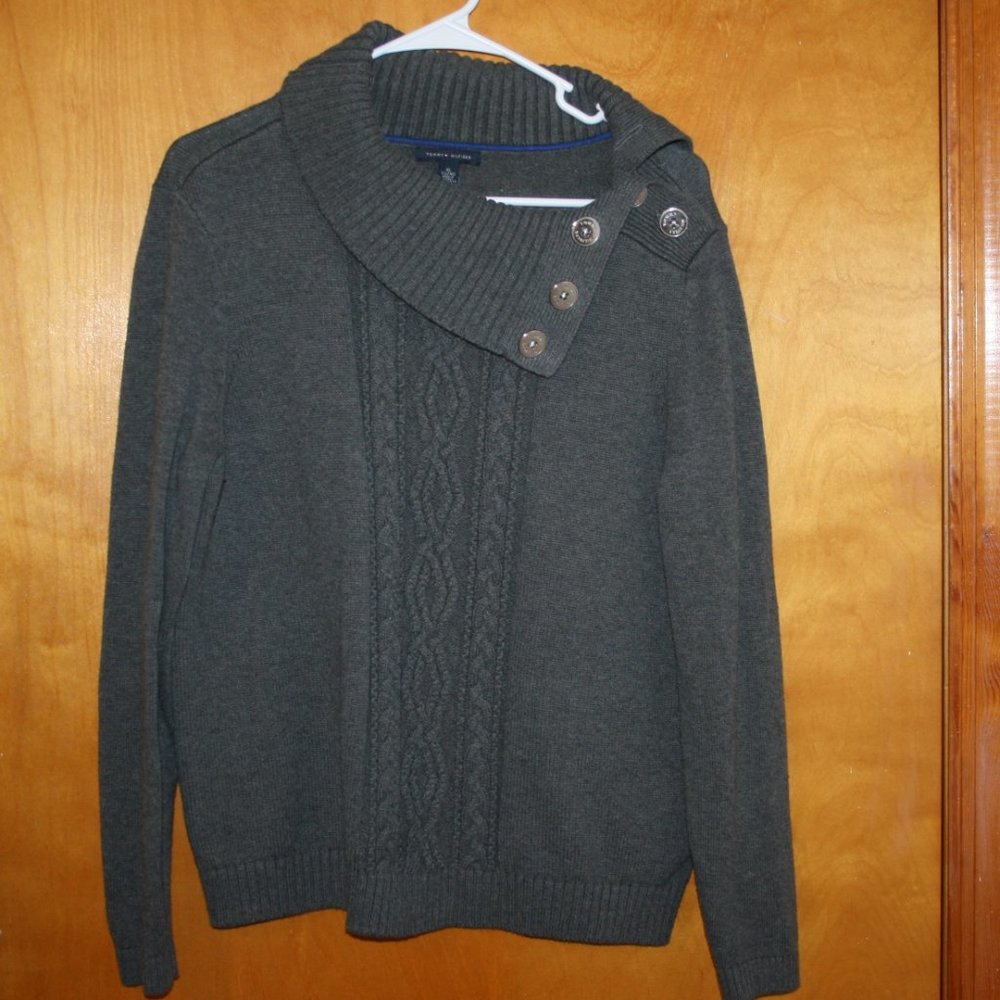 XL grey Tommy Hilfiger sweater